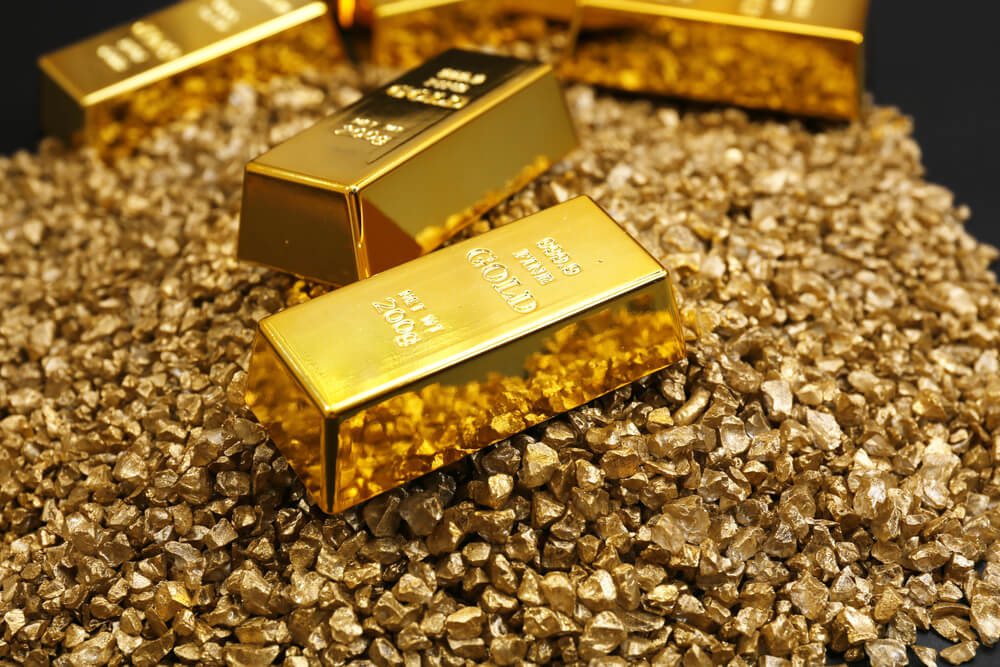 Gold bars 