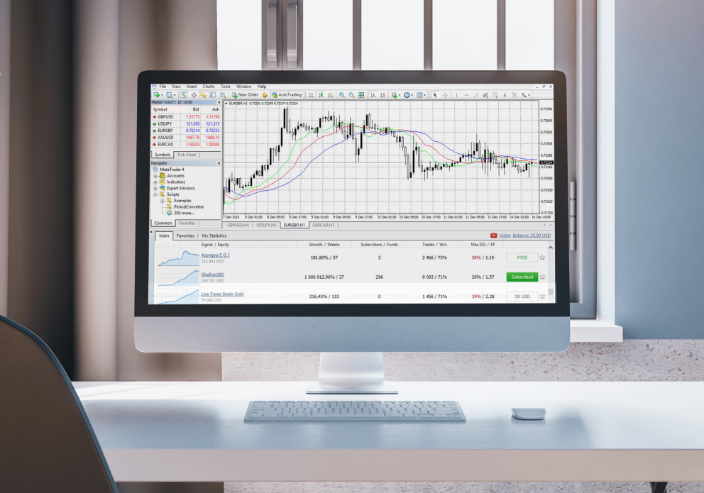 Trading with browser